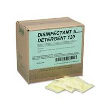 SKILCRAFT Disinfectant/Detergent - 120 - Powder - 0.50 oz (0.03 lb) - 100 / Box - White