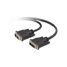 Belkin DVI-D DUAL LINK CABLE * DVI-D(M-DL)/(M-DL); 3' - DisplayPort/DVI for Video Device - 2.95 ft - 1 x DVI-D (Dual-Link) Male Digital Video - 1 x DVI-D (Dual-Link) Male Digital Video - Gold-plated Contacts - Shielding - TAA Compliant