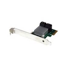 StarTech.com 4 Port PCI Express 2.0 SATA III 6Gbps RAID Controller Card with HyperDuo SSD Tiering - Serial ATA/600 - PCI Express 2.0 x2 - Plug-in Card - RAID Supported - JBOD, 1, 0, 1+0 RAID Level - 4 Total SATA Port(s) - 4 SATA Port(s) Internal - PC, Ma