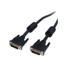 StarTech.com 6 ft DVI-I Dual Link Digital Analog Monitor Cable M/M - DVI-I (Dual-Link) Male - DVI-I (Dual-Link) Male Video - 6ft - Black