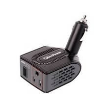 CyberPower CPS150BURC1 Mobile Power Inverter 150W with 2.1A USB Charger and Swivel Head - Input Voltage: 12 V DC - Output Voltage: 120 V AC - Continuous Power: 150 W