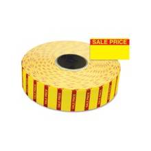 Monarch Sale Price Labels - Permanent Adhesive - "Sale", "Price" - 0.78" Width x 0.44" Length - 3 / Roll - Rectangle - Bright Yellow - 1 / Pack