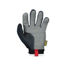 Mechanix Wear 2-way Form-fit Stretch Utility Gloves - 10 Size Number - Large Size - Lycra, Spandex, Leather Palm, Leather Thumb, Leather Index Finger - Black - Air Vent, Stretchable, Reinforced Palm Pad, Snag Resistant, Hook & Loop - 1 / Pair