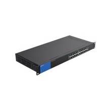 Linksys LGS124P 24-Port Gigabit Ethernet PoE Switch - 24 Ports - 10/100/1000Base-T - 2 Layer Supported - Rack-mountableLifetime Limited Warranty