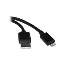 Tripp Lite 6ft Lightning to USB Sync / Charge Cable Apple MFI Certified - Lightning/USB for iPad, iPhone, iPod - 6 ft - 1 x Type A Male USB - 1 x Lightning Male Proprietary Connector - Black