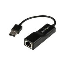 StarTech.com USB 2.0 to 10/100 Mbps Ethernet Network Adapter Dongle - USB 2.0 - 1 Port(s) - 1 x Network (RJ-45) - Twisted Pair