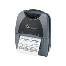 Zebra P4T Thermal Transfer Printer - Monochrome - Portable - Label Print - 4.09" Print Width - Peel Facility - 1.50 in/s Mono - 203 dpi - 16 MB - Bluetooth - USB - Serial - Battery Included - LCD - 4.12" Label Width