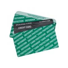 Quality Park Card Sleeve - Green - Card Stock