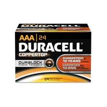 Duracell AAA CopperTop Batteries - AAA - Alkaline - 24 / Pack