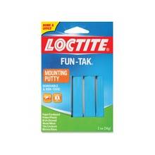Loctite Fun-Tak Mounting Putty - Non-toxic, Repositionable, Removable, Long Lasting - 1 Each - Blue