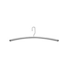 Safco Impromptu Garment Hangers - for Garment - Metal - Silver - 12 / Pack