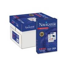 Navigator Premium Copy & Multipurpose Paper - Tabloid - 11" x 17" - 24 lb Basis Weight - 0% Recycled Content - Smooth - 99 Brightness - 2500 / Carton 