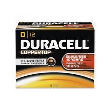 Duracell CopperTop D Batteries - D - Alkaline - 12 / Box
