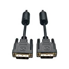 Tripp Lite 25ft DVI Single Link Digital TMDS Monitor Cable DVI-D M/M 25' - DVI for Video Device, Projector, Monitor, TV - 25 ft - 1 x DVI-D (Single-Link) Male Digital Video - 1 x DVI-D (Single-Link) Male Digital Video - Gold-plated Contacts - Shielding -