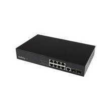 StarTech.com 10 Port L2 Managed Gigabit Ethernet Switch with 2 Open SFP Slots - Rack Mountable - 10 Ports - Manageable - 2 x Expansion Slots - 10/100/1000Base-T, 1000Base-SX, 1000Base-LX - 2 x SFP Slots - 2 Layer Supported - Rack-mountable - 2 Year