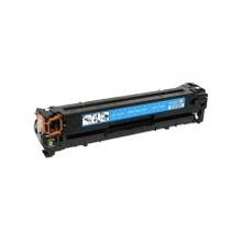 eReplacements Compatible Cyan Toner for HP CE321A, 128A - Laser