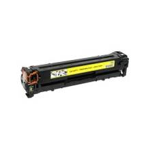 eReplacements Compatible Yellow Toner for HP CE322A, 128A - Laser