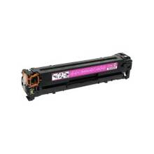 eReplacements Compatible Magenta Toner for HP CE323A, 128A - Laser