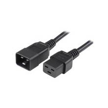 StarTech.com 3 ft Heavy Duty 14 AWG Computer StarTech.com Power Cord - C19 to C20 - For PDU, Server - 250 V AC Voltage Rating - 15 A Current Rating - Black
