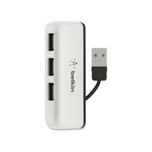 Belkin 4-port Travel Hub - USB - External - 4 USB Port(s) - 4 USB 2.0 Port(s) - Mac