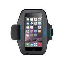 Belkin Sport-Fit Carrying Case (Armband) for iPhone 6 - Blacktop, Topaz - Neoprene - Armband