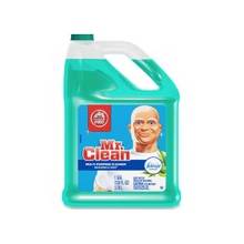 Mr. Clean Multipurpose Cleaner with Febreze - Gel - 1 gal (128 fl oz) - Meadows & Rain ScentBottle - 128 / Bottle - Green