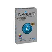 Navigator Platinum Copy & Multipurpose Paper - 11" x 17" - 24 lb Basis Weight - 0% Recycled Content - Extra Smooth - 99 Brightness - 2500 / Carton - 