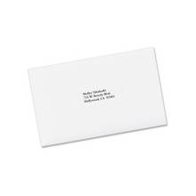 Avery Laser Printer White Shipping Labels - Permanent Adhesive - 2.63" Width x 1" Length - 30 / Sheet - Rectangle - Laser - White - 15000 / Carton