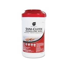 Sani-Cloth Disinfecting Wipes - Ready-To-Use Cloth7.50" Width x 5.38" Length - 200 - 6 / Carton - White