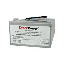 CyberPower RB12120X2A UPS Replacement Battery Cartridge for PR1000LCD - 12000 mAh - 12 V DC - Sealed Lead Acid (SLA) - Leak Proof/Maintenance-free - 3 Year Minimum Battery Life - 5 Year Maximum Battery Life