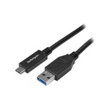 StarTech.com 1m (3ft) USB-C to USB-A Cable - M/M - USB 3.1 (10Gbps) - USB Type-C to USB Type-A Cable - USB for Portable Hard Drive, Docking Station, Notebook, Desktop Computer - 1.25 GB/s - 3.28 ft - 1 Pack - 1 x Type A Male USB - 1 x Type C Male USB - N