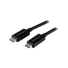 StarTech.com 1m 3ft USB-C Cable M/M - USB 3.1 10Gbps - USB Type C Cable - Compatible with USB C laptops & mobile devices such as Apple MacBook, Dell XPS, Nexus 6P / 5X & more - USB for Storage Enclosure, Docking Station, Hard Drive, Notebook, MacBook, Sm