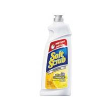 Soft Scrub Total All Purpose Bath and Kitchen Cleanser - Cleaning Cream - Lemon Scent - 6 / Carton