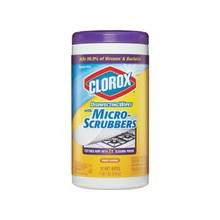 Clorox Micro-Scrubbers Disinfecting Wipes - Wipe - 70 - 1 Each - White