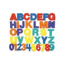ChenilleKraft Letters/Numbers Paint Sponges Set - 26 Uppercase Letters, 10 Numbers - Durable - 3" Height - Assorted - Foam - 36 / Set