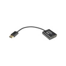 Tripp Lite 6in DisplayPort to DVI Adapter Active Converter M/F DPort 1.2 6" - DisplayPort/DVI for Video Device, Monitor, Projector, TV, Graphics Card - 6" - 1 x DisplayPort Male Digital Video - 1 x DVI-I (Dual-Link) Female Video - Gold Plated, Gold-plate