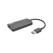 Tripp Lite USB 3.0 SuperSpeed to DisplayPort Dual Monitor External Video Graphics Card Adapter 4K x 2K - 1 x DisplayPort - PC, Mac"