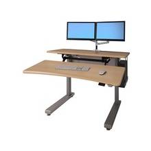 Anthro Elevate Adjusta 48, Electric Sit-Stand Desk - Rectangle Top - 2 Legs - 48" Table Top Width x 1" Table Top Thickness