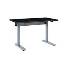 Anthro Elevate 48, Electric Sit-Stand Desk - Rectangle Top - 2 Legs - 48" Table Top Width x 1" Table Top Thickness