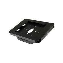 StarTech.com Lockable Tablet Stand for iPad - Desk or Wall Mountable - Steel Tablet Enclosure - 9.7" Screen Support - Black