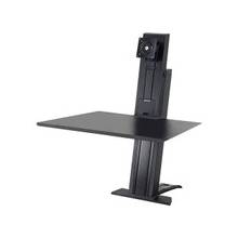 Ergotron WorkFit-SR Desk Mount for Monitor, Keyboard - 24" Screen Support - 16 lb Load Capacity - Black