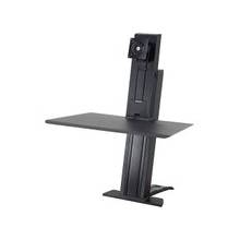 Ergotron WorkFit-SR Desk Mount for Monitor, Keyboard - 30" Screen Support - 29 lb Load Capacity - Black