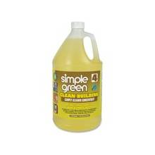 Simple Green Clean Building Carpet Cleaner Concentrate - Concentrate Liquid Solution - 1 gal (128 fl oz) - 2 / Carton - Sand