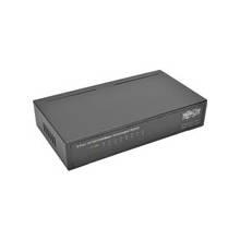 Tripp Lite 8-Port Gigabit Ethernet Switch Desktop Metal Unmanaged Switch 10/100/1000 Mbps - 8 Ports - 10/100/1000Base-TX - 8 x Network - Twisted Pair - Gigabit Ethernet - 2 Layer Supported - Wall Mountable, Desktop - 5 Year