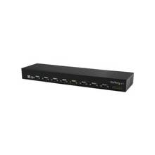 StarTech.com 8-Port USB to Serial Adapter Hub - USB to RS232 Port Adapter with Daisy Chain - Rackmount - 1 Pack - External - USB 2.0 - Mac, Linux, PC - 8 x Number of Serial Ports External
