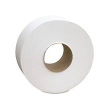 North River Jumbo Bathroom Tissue - 2 Ply - 3.50" x 1000 ft - 9" Roll Diameter - White - Chlorine-free - For Bathroom - 12 / Carton