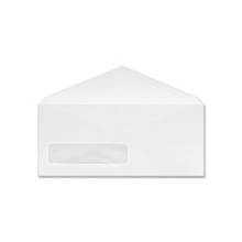 Business Source Envelope - Business - #9 - 24 lb - Gummed Flap - Wove - 500 / Box - White