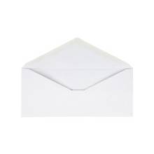 Business Source Envelope - Business - #10 - 24 lb - Gummed Flap - Wove - 250 / Box - White