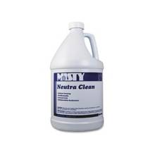 MISTY Neutra Clean Floor Cleaner - Concentrate Liquid Solution - 1 gal (128 fl oz) - Fresh Scent - 1 Each - Green