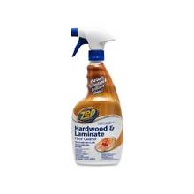 Zep Commercial Hardwood/Laminate Floor Cleaner - Ready-To-Use Liquid Solution - 0.25 gal (32 fl oz) - 12 / Carton - Blue